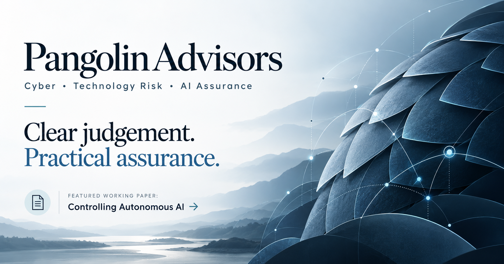 Pangolin Advisors brand identity concept