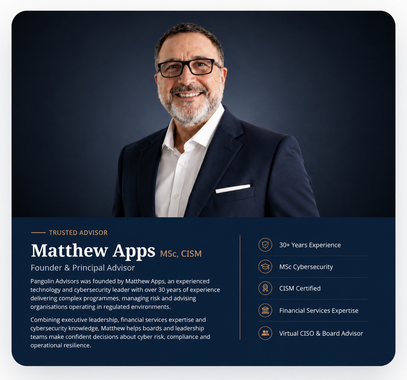 Matthew Apps - Founder & Principal Advisor